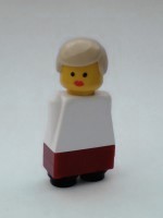 fotografia di un pezzo Lego che rappresenta l'artista Alison Lapper. Foto tratta da www.flickr.com by Kaptain Kobold